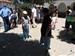 Juegos infantiles en las fiestas del pueblo ( 25 de julio, Santiago)