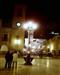 Plaza Ayuntamiento Yecla de noche.