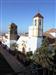 Parroquia de Santa Marina de Aguas Santas y Torre del Reloj, ubicadas en la Calle Alcolea.