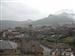 Vista invernal de Valverde con el Pico Ocejón detrás