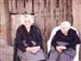 Las dos mujeres más ancianas de la localidad una de las cuales pasa los cien años de edad gozan de b