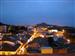 Vista del Castell dels Aguiló y Sagunto al fondo con su castillo