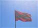 Bandera Oficial de Veguellina de Orbigo, los colores verde y rojo coinciden con los del Pendon de la