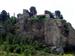 Vista del castillo de Casasola, o lo que queda de él, enclavado en el término municipal de Chinchón.