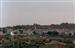 Vista general de Zucaina desde la Fuente del Comellar en un caluroso día del mes de julio de 1997.
