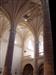 Pilares y cubierta, esta de estilo gótico