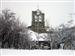 Paisaje nevado .Torre de la iglesia (29/02/2004)