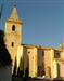 Iglesia de la Roda con su imponente torre que se divisa a kms en medio de la Mancha - (foto: JLSL) 2