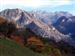 Vista del Macizo de Cornión en Picos de Europa desde Argolibio
