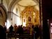 Fachada hispano_flamaneca del Monasterio Sta. Isabel con el cordónde S. Francisco sobre el arco esca