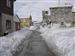 Navidad 2004. Castrillo del Val.
Calle limpia de nieve.