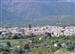 Vista del pueblo de Orgiva, situado en la Alpujarra Granadina a poca distancia tanto de la playa com