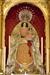 Imagen de Nuestra Señora del Rosario en la embocadura del camarín que se ha restuarado recientemente