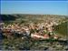 Vista del pueblo de Villalbilla desde la montaña que hay camino hacia Valverde de Alcalá