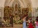 Foto de la Ermita de la Virgen del Pino, ofrenda floral que se realiza el primer día de Romería.