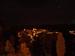 Calaceite de noche visto desde la ermita de St. Cristóbal