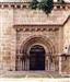 Puerta románica en la Basílica de Santa Eulalia