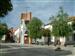 LA PLAZA CERVANTES CON LA IGLESIA AL FONDO