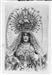 María Santísima de las Angustias a principios del siglo XX. Como podemos observar, su bellísimo rost