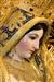 Detalle del perfil tan impresionante que tiene la Virgen del Rosario Coronada