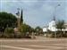 Iglesia y plaza de Pueblonuevo del Bullaque