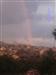 vista de Valencia desde la cuesta de los Remedios y arco iris