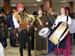 Música tradidional interpretada por el Colectivo la Berrea en el mercado medieval