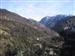 iglesia ( en Fabar)de Sta. María, Bustiello y Fabar  y  al fondo Bustiello Foto desde la braña