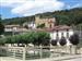 El pueblo Marañón desde el puente de entrada.