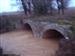Río Brullés-Detalle de la crecida a su paso bajo el puente románico de Villalibado(03-01-2010)