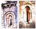 Villalibado:Románico de ventanas en el ábside y torre de espadaña de la primitiva iglesia