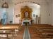 vista de la ermita y el altar de la inmaculada