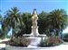 ECIJA, Paseo de San Pablo. Monumento a su patrona: VIRGEN DEL VALLE