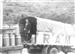 El Camion que recogia la leche en Llagunes años 1950