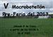 V Macrobotellón Pre-feria del 2013 Manzanilla (Huelva)
