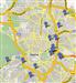 Mapa con los locales de Intecambio de Parejas y Clubs Swinger de Madrid
