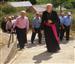 Visita del Obispo Julián a Palacio de Valdellorma 9-Agosto-2.009
